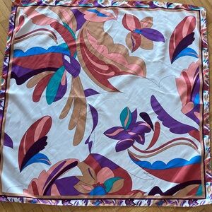 Zara Colourful Floral Scarf